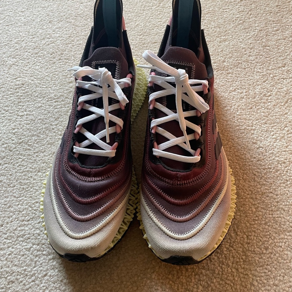 Adidas 4DFWD running shoes.